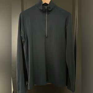 Lululemon Men’s long sleeve half zip. Navy. Size small.
